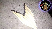 Matches fire tricks | Matches tricks