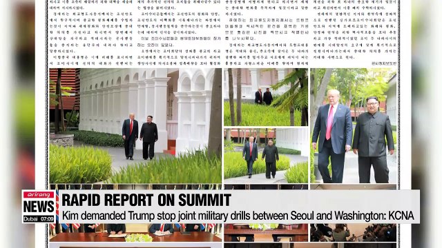 North Korean state media reports Kim, Trump agreed to establish stable bilateral relations during summit