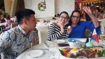 BALUT CHALLENGE alert! Janela Carrera, Patti Arroyo, Kyle Mandapat and Jaran Aguon take the challenge at Taste at the Westin for their special Philippine Indepe
