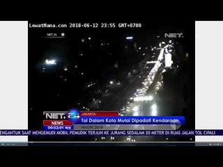 Tol Dalam Kota Mulai Dipadati Kendaraan - NET 24