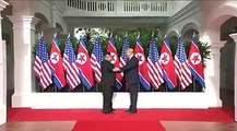 History is made by two world leaders. For the first time President Donald Trump and North Korea's Kim Jong Un meet during a Summit in Singapore today. Both sign