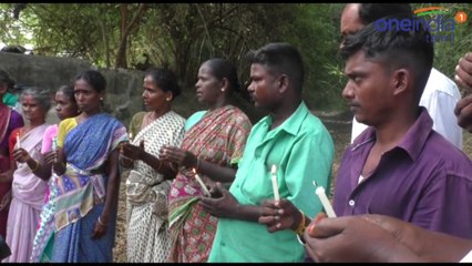 காவேரியில் தண்ணீர் திறக்கப்படாததால் விவசாயிகள் கண்ணீர் அஞ்சலி- வீடியோ