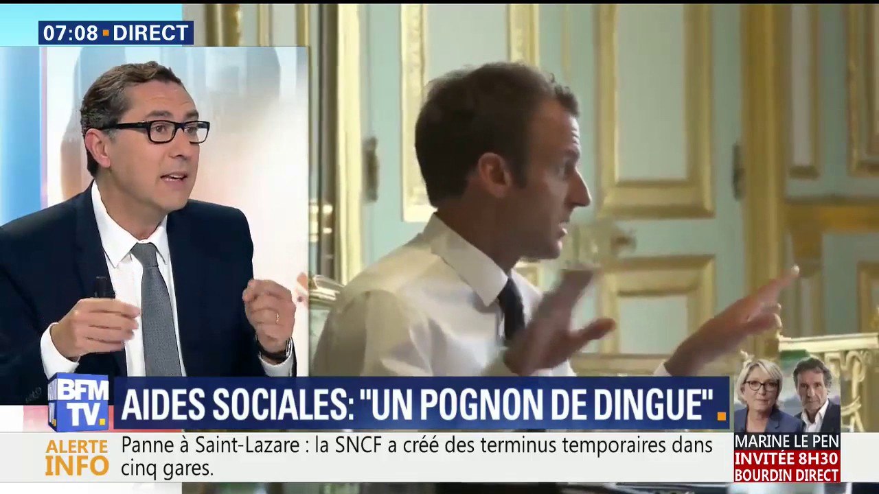 ÉDITO - “Ce que veut dire Macron, c’est qu’il faut changer l’intégralité du système [des aides sociales]”