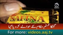 Sindh rangers recovered Indian Tobacco, smuggled from Afghanistan