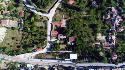 Sel felaketinin yaşandığı bölge havadan görüntülendi