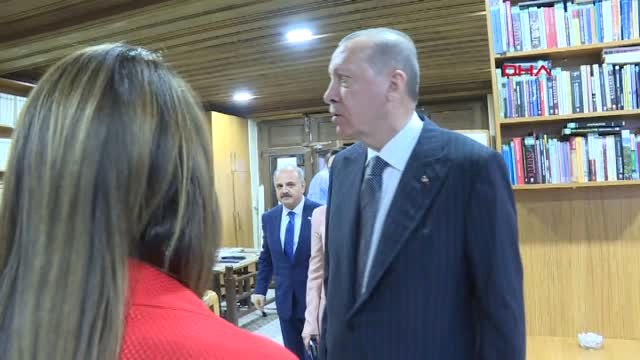 Eskişehir Cumhurbaşkanı Erdoğan Kıraathane ve Seçim Bürosunu Ziyaret Etti