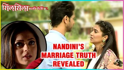 Nandini MARRIAGE TRUTH Revealed In Front Of Kunal And Mauli | Silsila Badalte Rishton Ka
