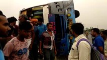 यूपी: मैनपुरी बस हादसे में 17 लोगों की मौत, 35 से ज्यादा घायल