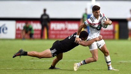 Romain Ntamack libère les Bleuets avec un très bel essai face aux Baby Blacks