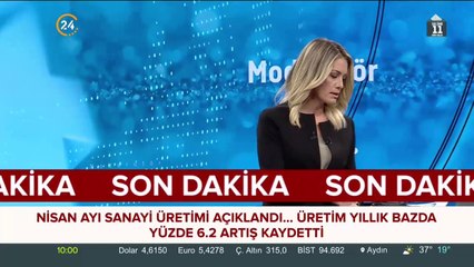 Nisan ayı sanayi üretimi açıklandı
