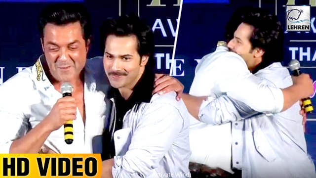Varun Dhawan Teases Bobby Deol At IIFA Press Conference