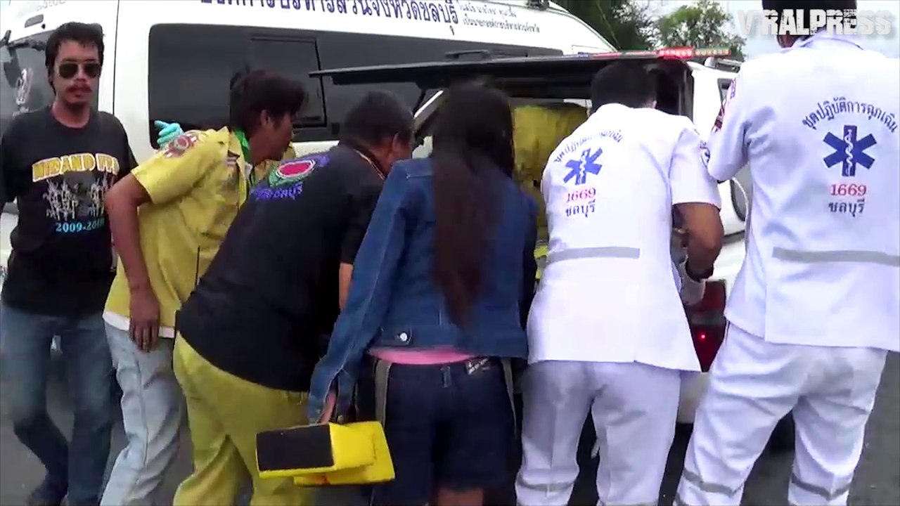Truck Driver Flung From Cabin