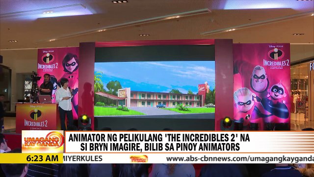 UKG: Animator ng The Incredibles 2 , bilib sa pinoy animators