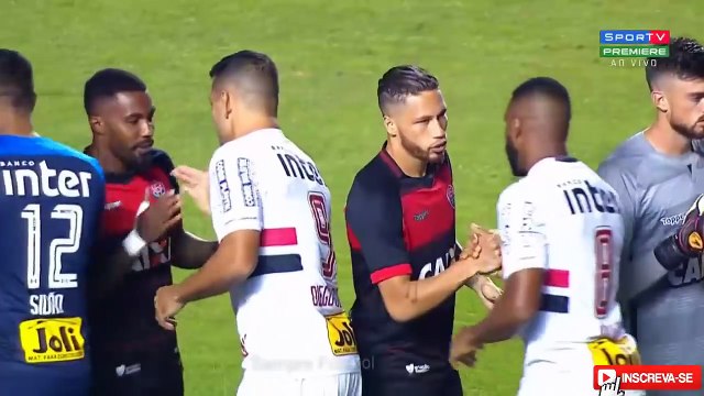 São Paulo 3 x 0 Vitória (HD) NENÊ FEZ GOLAÇO ! Melhores Momentos 1 TEMPO - Brasileirão 2018