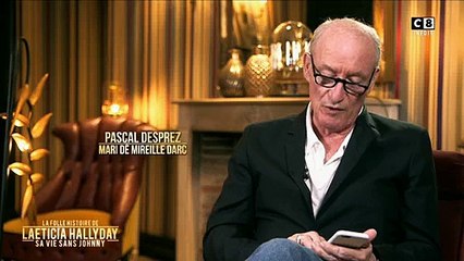 Pascal Desprez dévoile un long SMS de Laeticia Hallyday anéantie après la mort de Johnny - Regardez