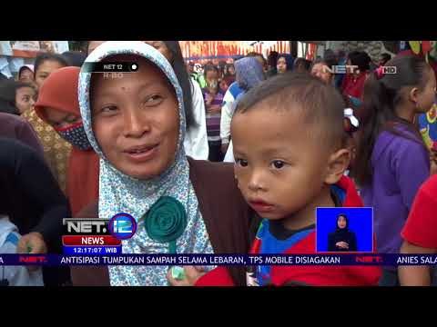 Ratusan Warga Rela Antre Demi Uang Sedekah Sebesar Rp 20 Ribu -NET12