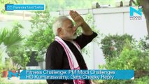 Fitness Challenge: PM Modi Challenges HD Kumaraswamy, Gets Cheeky Reply