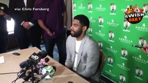 Kyrie Irving on playing with LeBron James again & his future in Boston