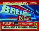 16 killed, more than 35 injured after speeding private bus hits divider in UP’s Mainpuri