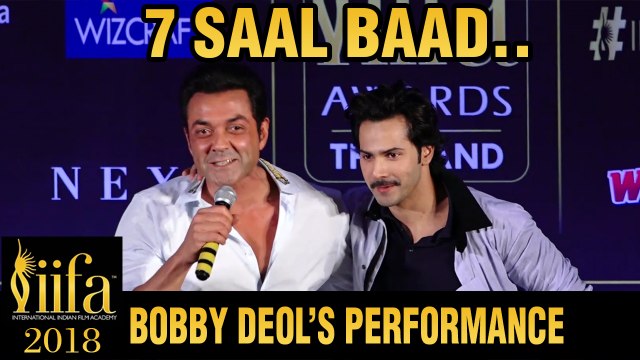 IIFA 2018 | Varun Dhawan REVEALS Bobby Deol To Perform On Stage After 7 Years