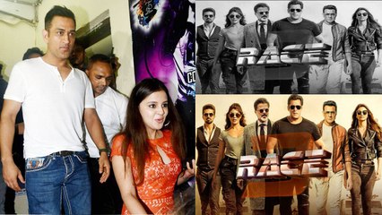 Race 3 Screening: MS Dhoni & Sakshi Dhoni watch Salman Khan's Movie | FilmiBeat