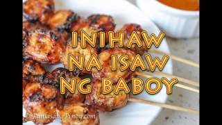 The Food Channel - Inihaw na Isaw ng Baboy