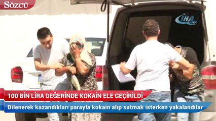 Download Video: 100 Bin lira değerinde kokain ele geçirildi