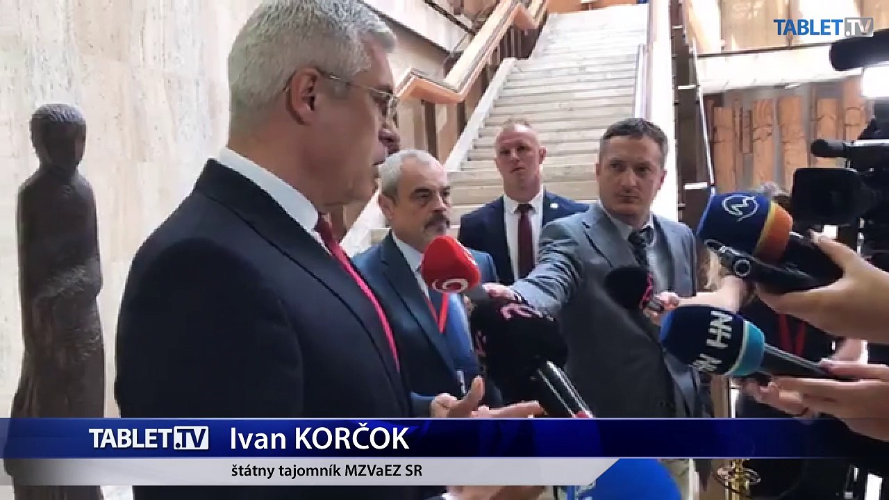 ZÁZNAM: Brífing štátneho tajomníka MZV a EZ SR I. Korčoka