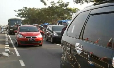 Gara-gara Pasar Tumpah, Jalur Utara Indramayu Macet