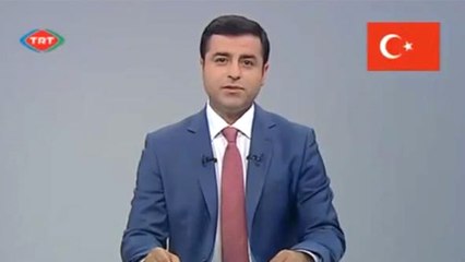 Demirtaş'ın TRT Konuşması, HDP Mitinginde Dev Ekrandan İzlettirilecek