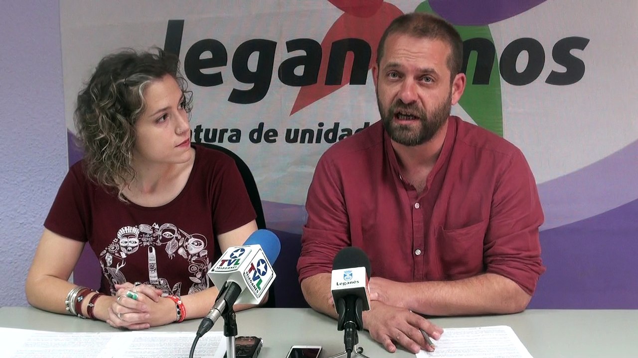 Rueda de prensa de Leganemos del 13 de junio de 2018