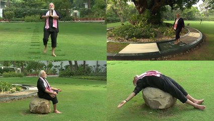 पंचतत्व पर PM Modi की Yoga के फायदे जान आप भी आज से करने लगेंगे | Fitness Challenge | Boldsky