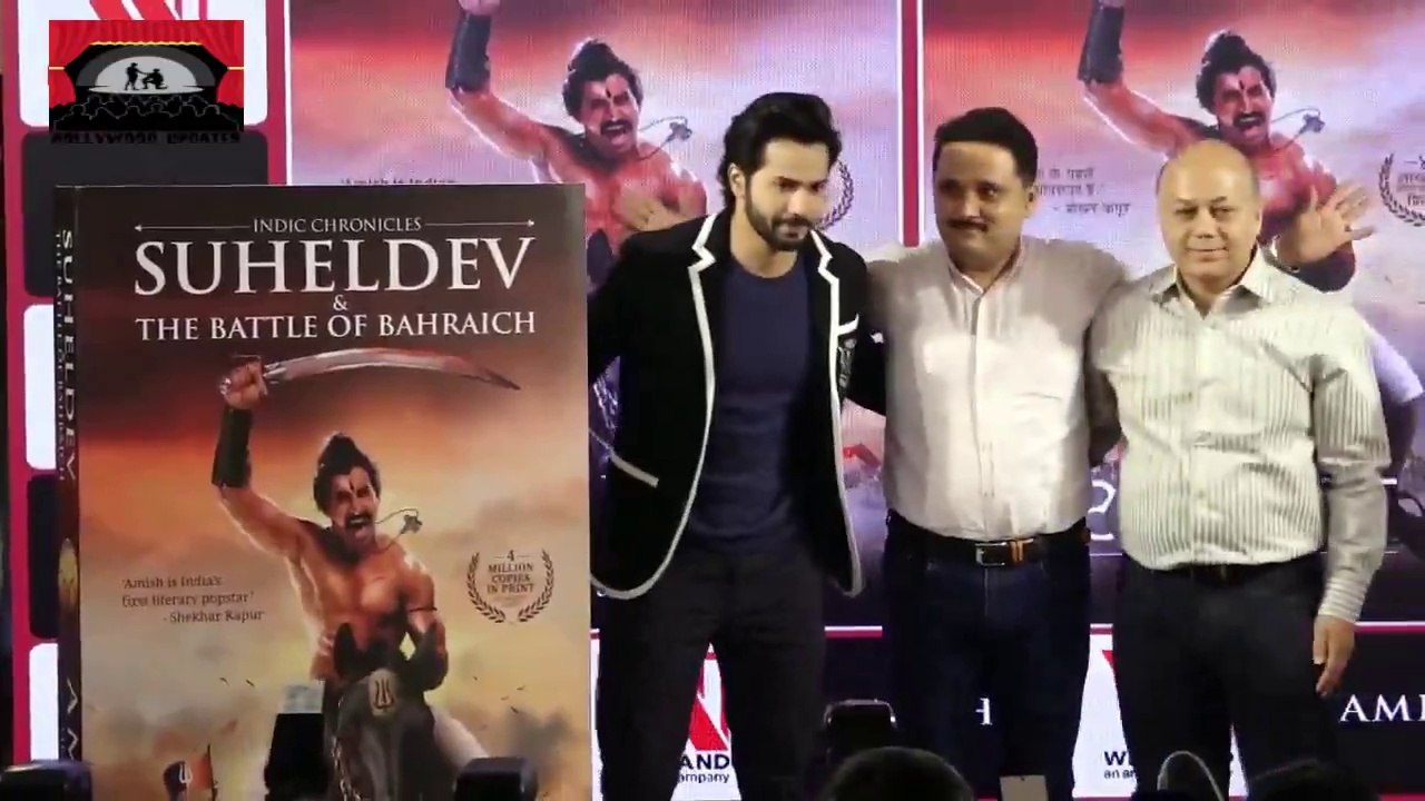 वरूण धवन ने किया बुक का लॉन्च  'सुइलदेव'