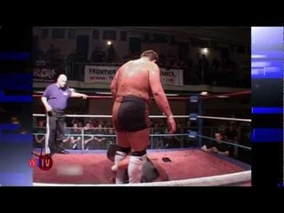 Samoa Joe Vs Zebra Kid - First ever ROH World Title Match held overseas