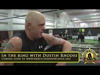 Learn the secrets from Dustin Rhodes (Goldust) - Online wrestling seminar