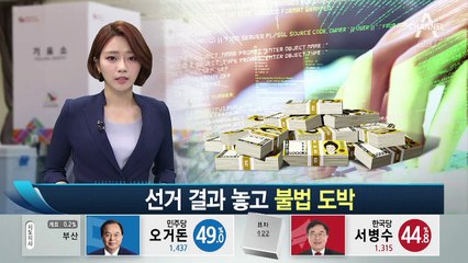 선거 결과 ‘베팅’ 도박사이트 등장…경찰, 수사 착수