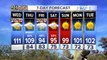 High temperatures stay over 110 degrees
