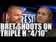 Bret Hart shoots on Triple H - Shocking interview outtake