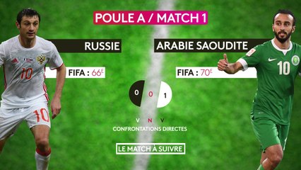 Coupe du monde 2018 : Russie-Arabie Saoudite, le match à suivre 14 juin