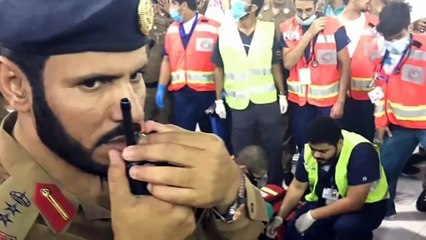 Saudi Police Identified the Person Who Attempt Suicide in haram sharif