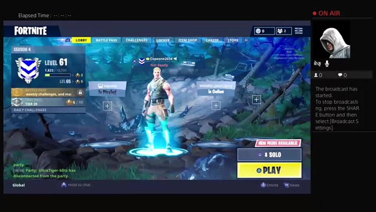 Copeone2034's Live PS4 Broadcast