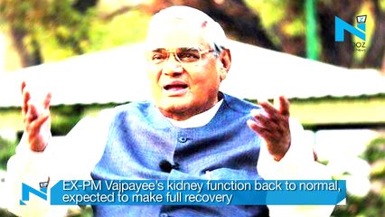 EX-PM Vajpayee’s kidney function back to normal, expected to make full recovery