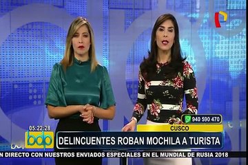 Cusco: hombre de 62 años es capturado tras robar mochila