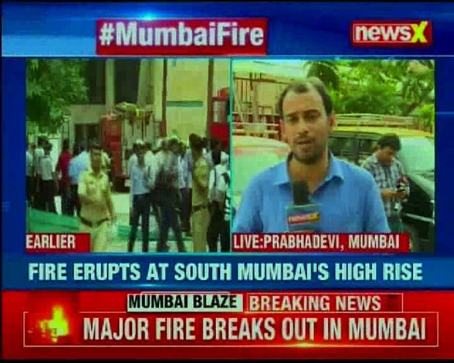 Mumbai Fire at Mumbai's Prabhadevi; firefighting operations underway