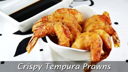Crispy Tempura Prawns - Easy Prawn Appetizer Recipe