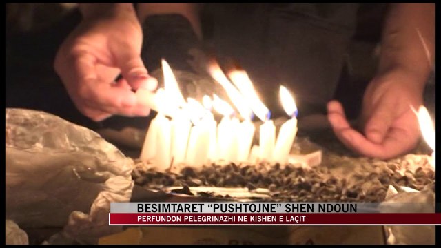 Përfundon pelegrinazhi në Kishën e Laçit - News, Lajme - Vizion Plus