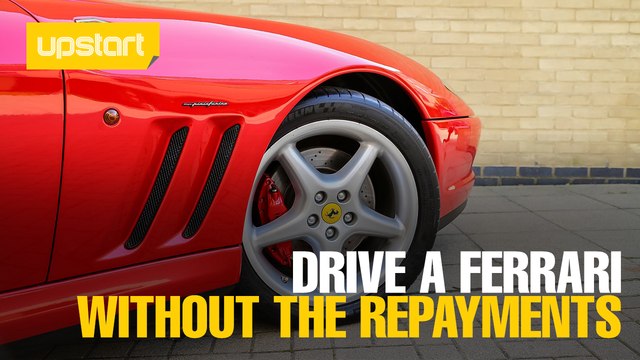 UPSTART: Drive a Ferrari without the repayments