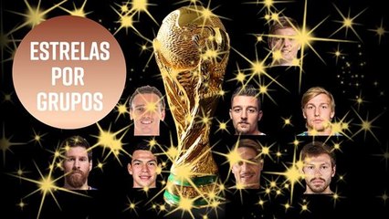 Rússia 2018: Os craques de cada grupo