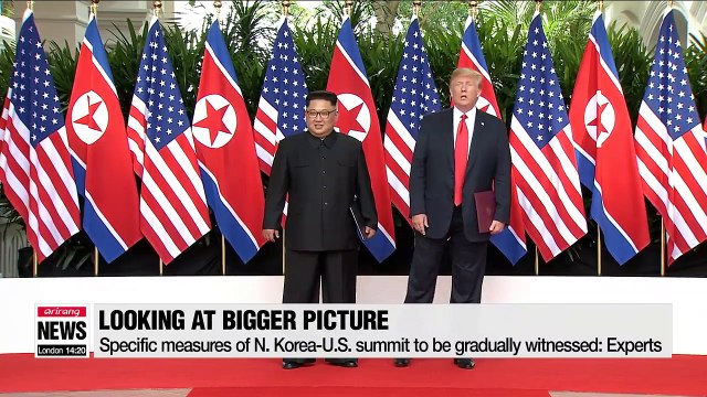 N. Korea-U.S. summit successful in setting big framework of actions: experts