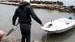 Hilarious Boat Jump Slip